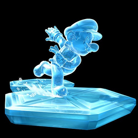 Super Mario Galaxy Ice Mario from Mario Wiki