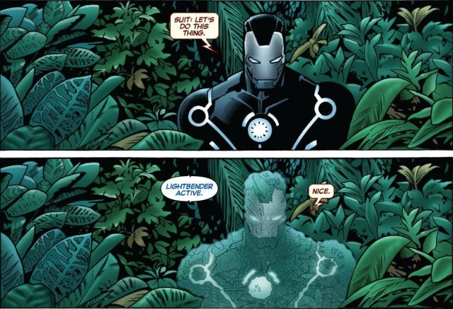 Invisible Iron Man Suit from Comic Vine