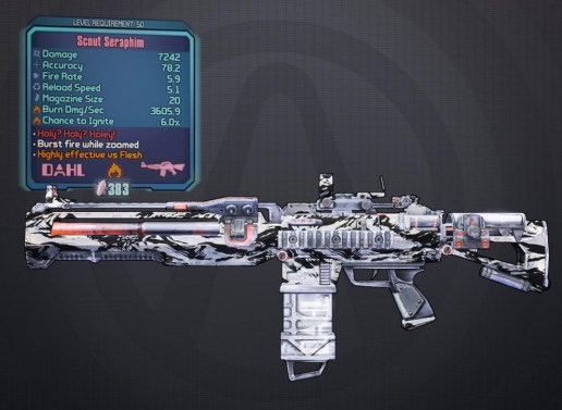 Seraphim Gun from Borderlands Wiki