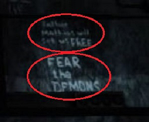 Father Mathias and Fear Demon quotes from YouTube
