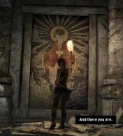 Jesus-like Himiko painting