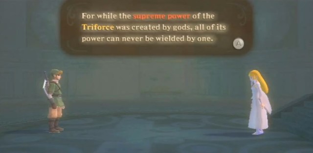 Skyward Sword Zelda is the goddess statements 1 from YouTube (4)