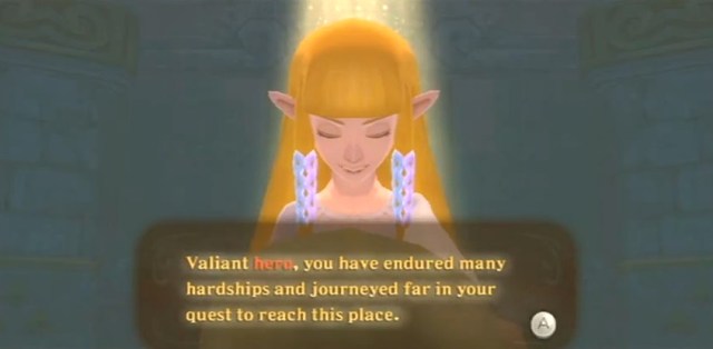 Skyward Sword Zelda is the goddess statements 2 from YouTube (2)
