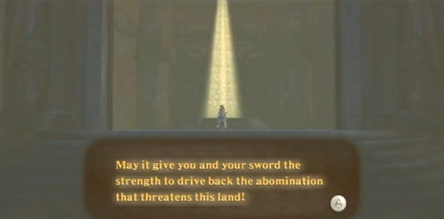 Skyward Sword Zelda is the goddess statements 2 from YouTube (4)
