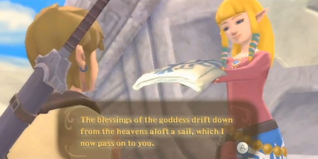 Skyward Sword Zelda's-Goddess' blessing from YouTube (3)