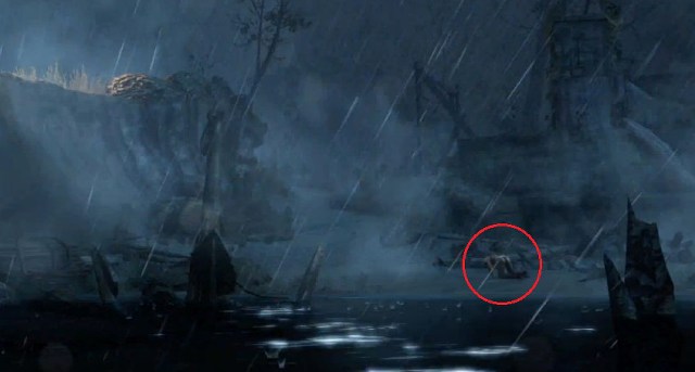 Tomb Raider Lara shipwrecked from YouTube