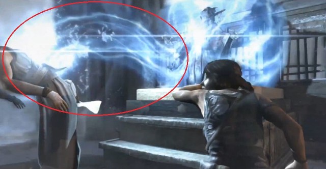 Tomb Raider living water out of stomach from YouTube