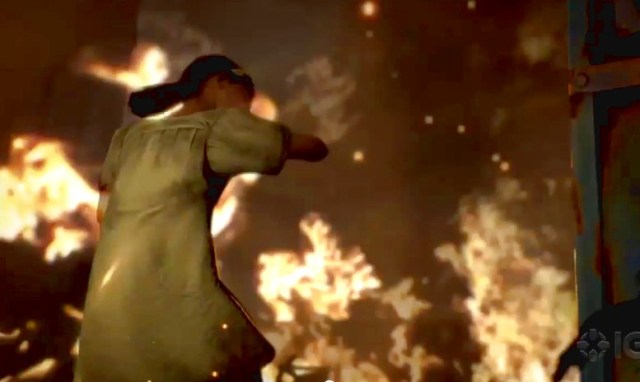Black Ops 2 Menedez's Sister and the Warehouse fire from YouTube-IGN channel (4)
