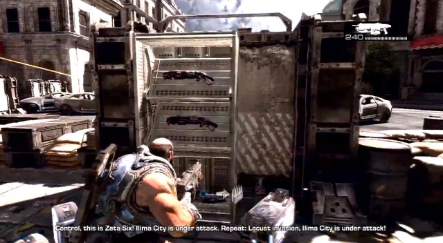 Gears of War 3 Raam's Shadow Locust Emergence Hole Sequence from YouTube (7)