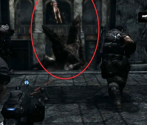 GOW 1 Seeder firing from YouTube