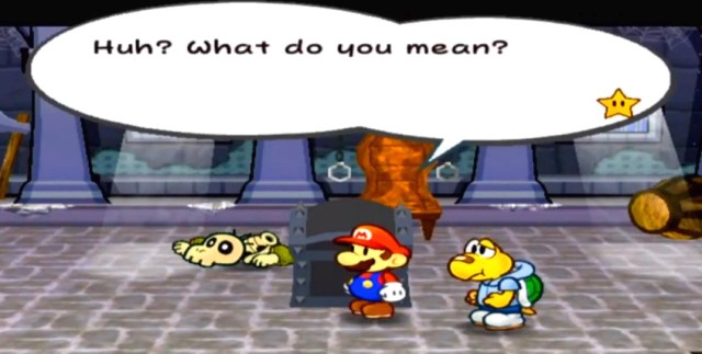 Chest #2: "Huh? What do you mean?"