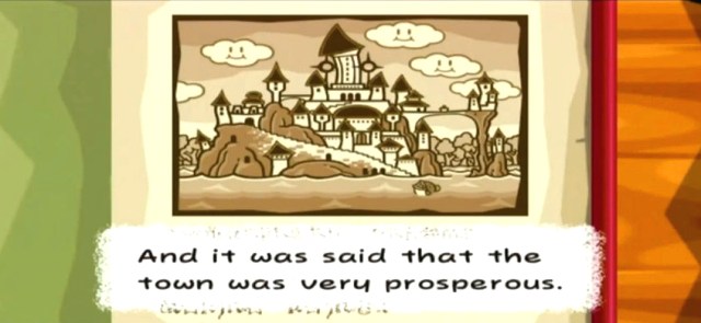 "And it was said that the town was very prosperous."