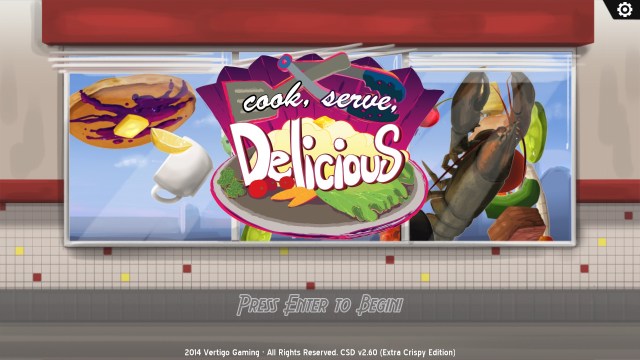 Cook, Serve, Delicious Logo Screenshot