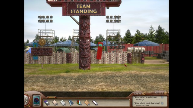 A Māori totem (idol).