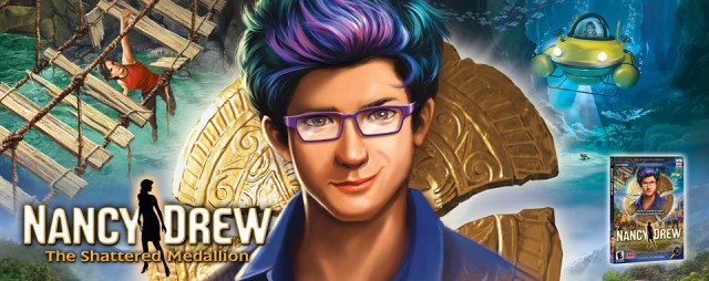 Nancy Drew the Shattered Medallion Logo from Her Interactive Store Page