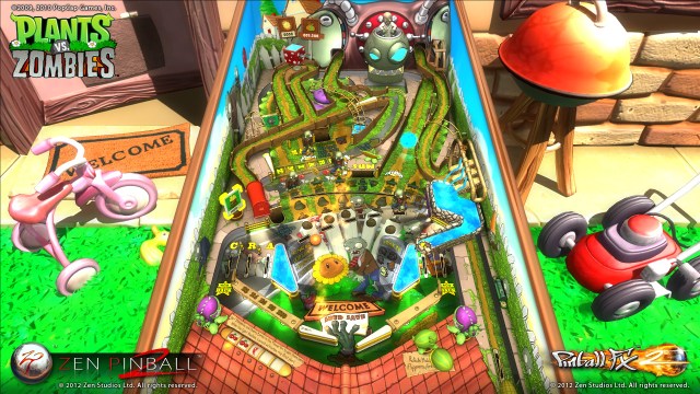 Plants vs. Zombies Pinball Table Screenshots from Official Trailer (2)