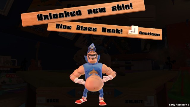 Blue Blaze Henk Screenshot