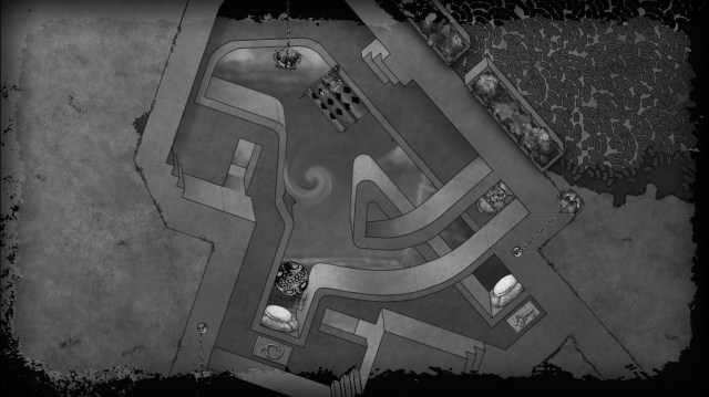 You can see the Veil just above the swirl in the center.