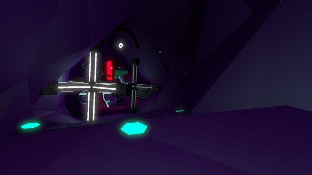 Glowing tabs and lit-up structures give clues to where your next objective is located.