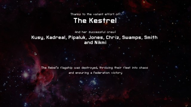 FTL Win Screen Image