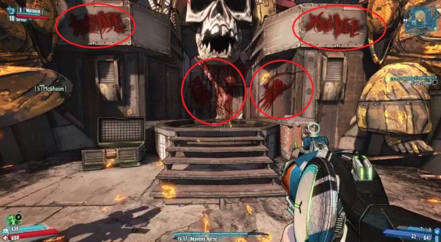 Gunbringer Blood Messages from YouTube-Halaster channel