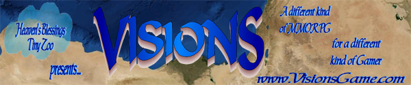 Visions MMO banner from Official Website