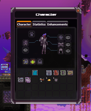 EoS Character Screen from Official Twitter