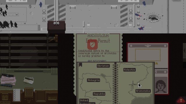 The result of a terrorist attack upon the checkpoint.