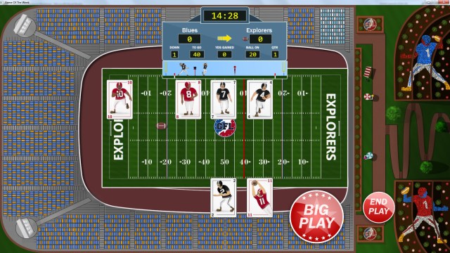 Gridiron Solitaire Screenshot 1 from Steam Store