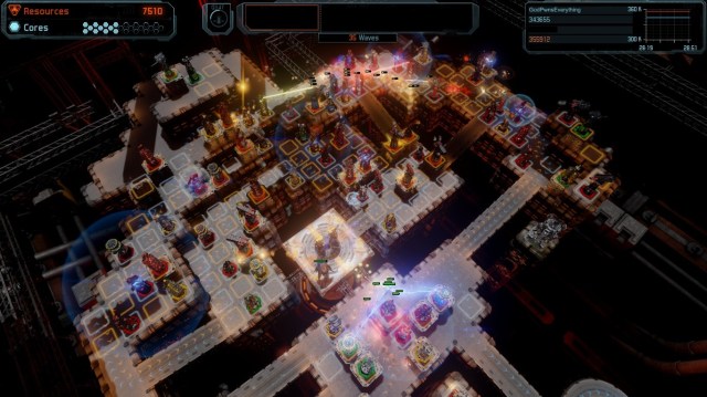 You can tackle levels with or even against another player with Defense Grid's fully-fledged multiplayer functions.