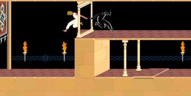 Prince of Persia Level 4 Mirror from YouTube--CLASSIC GameChannel channel